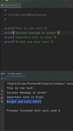 Make Your Python Code POP With Amazing Colors in 2 Minutes