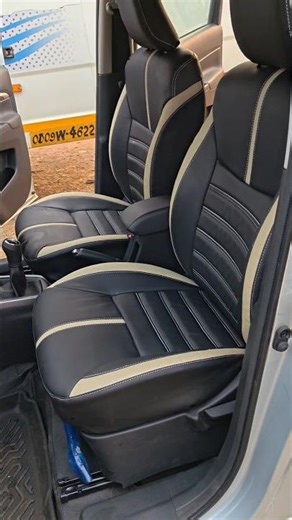 New Ertiga Seat Cover Bucket Fitting 🔥 | Perfect Custom Fit | Premium Look Upgrade