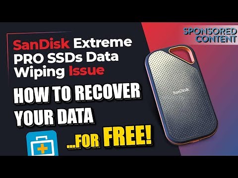 Sandisk Extreme SSDs - How to Recover Your Lost Data with EaseUS Data Recovery Wizard (Free License)