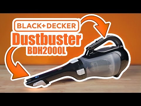 Black & Decker Dustbuster 20V Cordless Handheld Vacuum BDH2000L Review - Vacuum Wars