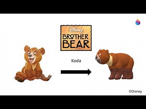 Paint 3D Tutorial: Koda ~ Brother Bear (2003)