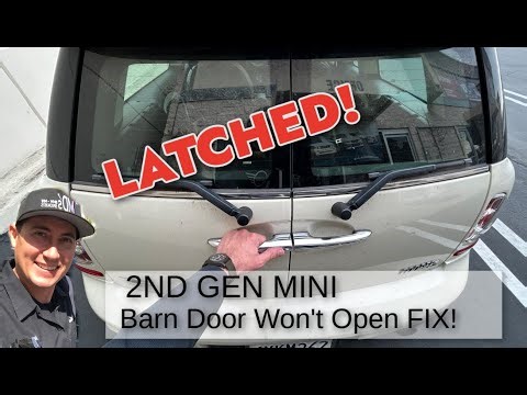 UNSTUCK! Replacing the Left Barn Door Latch on a 2nd Gen Mini Cooper Clubman