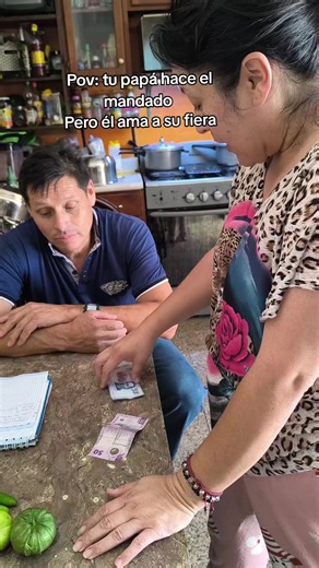 Pero él quería así a la fiera, ni modo #viral #humor #espososcomedia #peleasdepareja💕 #padres