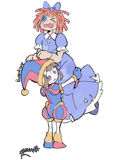 funnybunny shippers prob gon get me || #digital_circus_8 #fyp #tadcpomni #tadcragathaart #tadcep5