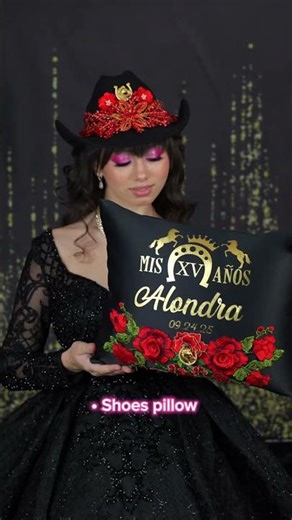 🖤❤️🤠 Black & Red Charro Quinceañera Decor