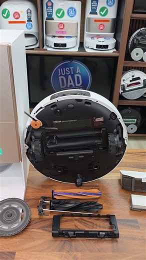 Before and after: Dreame X60 Max Ultra deep clean 🧼 #satisfying #asmr #robotvacuum