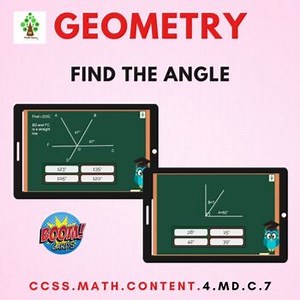Find the angle | Boom card