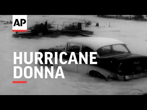 Hurricane Donna - 1960 | Movietone Moment | 9 September 2022