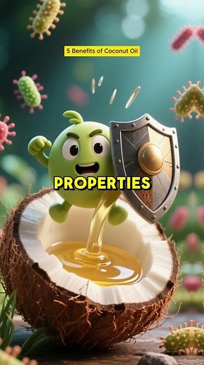 🥥 5 Amazing Health Benefits of Coconut Oil | Natural Remedies