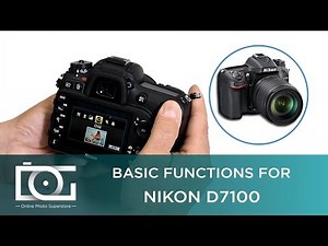 TUTORIAL | Nikon D7100 Camera Mode - Scene Mode - Night Mode - Landscape Mode