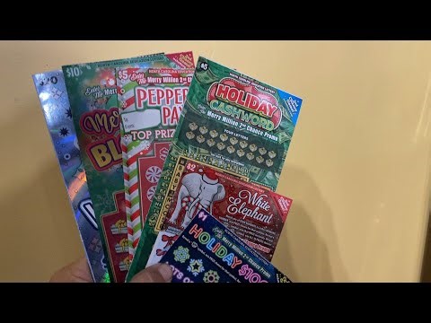 New NC Christmas scratch tickets for November 2025