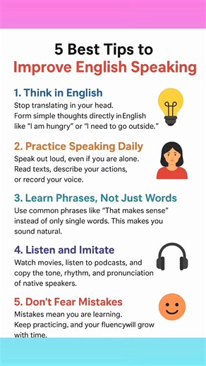 Improve English Speaking ♥️ #reels #reelschallenge #learnenglish #fbreels | Learn with Ishani