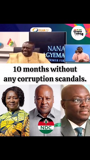 36K views · 1.4K reactions | 10 months without any corruption scandals. #GhanaTalks #GhanaNews #GoodMorningEveryone #Politics #NDC | Ghana Talks Page | Facebook