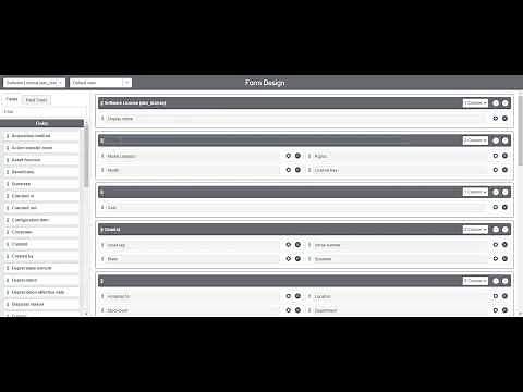 Contracts & assets in ServiceNow - Assets Covered embedded list not appearing in form layout/design