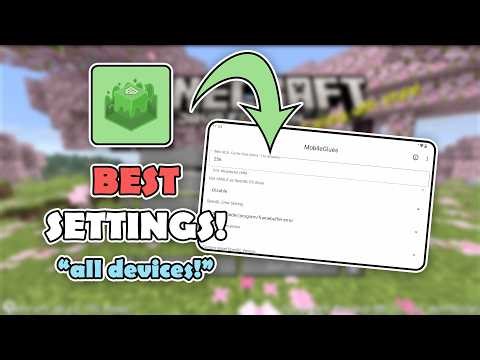 Best Mobile Glues Settings For ALL DEVICES