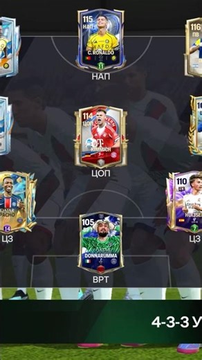 😲Top squad in Fc mobile - Fifa mobile.#fifamobile #fcmobile #gameplay
