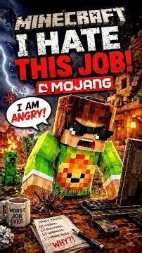 I I HATE THIS JOB 😡💔#shorts #minecraft #gugugaga