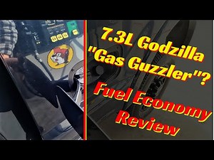 7.3L Godzilla "Gas Guzzler"? Fuel Economy Review