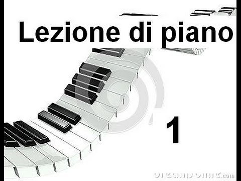 Lezione di pianoforte 1 - Riconoscere le note sulla tastiera