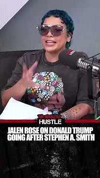 Jalen Rose Talks Donald Trump Vs Stephen A. Smith #themorninghustle #podcast