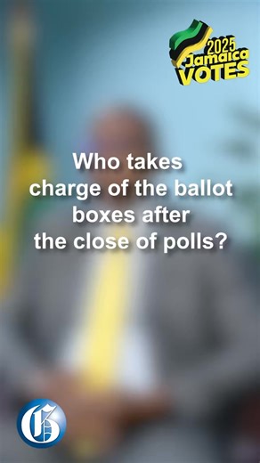 When the polls close, who is responsible for securing the ballot boxes? Director of Elections Glasspole Brown explains the roles and procedures that take place once voting ends. #JaVotes2025 | Jamaica Gleaner