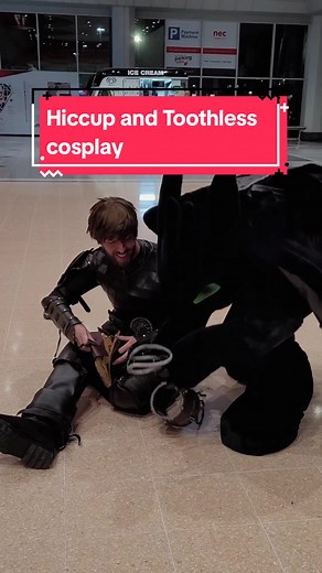 Hiccup and Toothless Cosplay Adventures