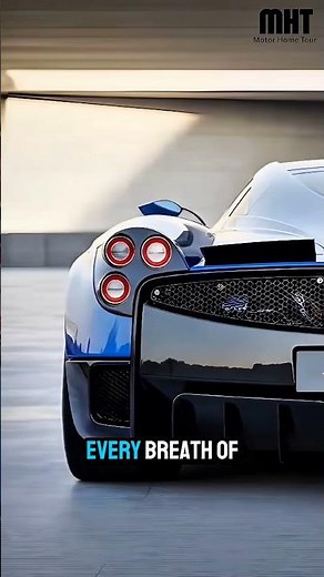 This Is NOT A Car — It's A WORK OF MOVING ART! Pagani Huayra 427 1050HP 😱🔥 #shorts