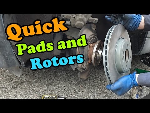 2007-2010 Mini Cooper Front Brakes Pads and Rotor Replacement