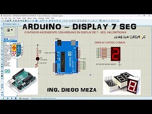 ARDUINO - CONTADOR AUTOMATICO CON DISPLAY DE 7 SEGMENTOS