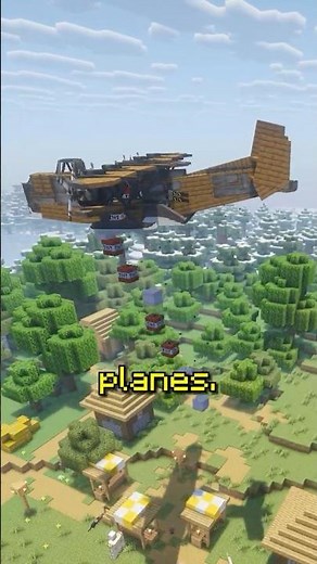 This Minecraft Mod Adds PLANES