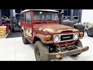 Real Car Restoration | Reviving a Toyota FJ40