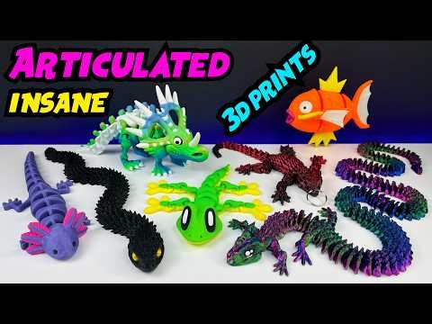 Insane Articulated 3D Prints