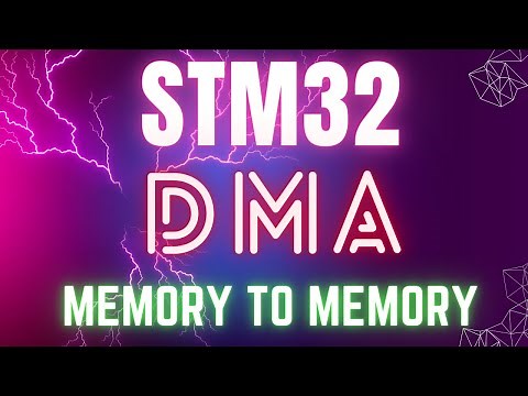 STM32 DMA (memory to memory)