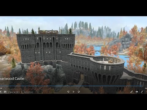 Heartwood Castle - Skyrim Special Edition House Mod