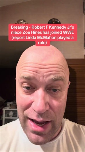 Breaking - RFK Jr’s neice has joined WWE