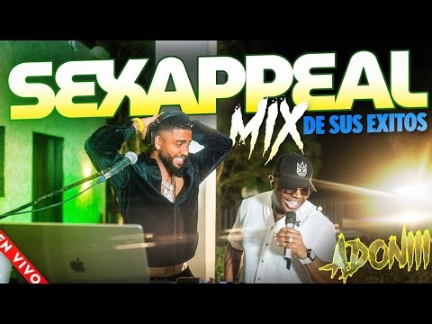 SEXAPPEAL 🎤 CANTANDO TODOS SUS EXITOS EN VIVO CON DJ ADONI ( SALSA MIX )