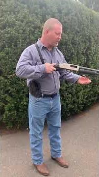 Mossberg 590 Shockwave holster system video