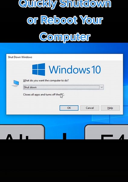 Quickly Shutdown or Reboot Your Computer😲🤗#IT #windows10 #window #tech #computertipsandtricks #computer #window10tips #windows #computerbasic #tech #short #Gamingworld #Jollofweek #fyp #trending #trendingviral #mustwatch