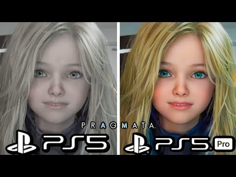 Pragmata PS5 vs PS5 Pro Graphics Comparison