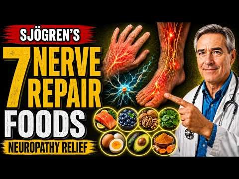 7 Nerve Repair Foods for Sjögren's Neuropathy — Rebuild Myelin & Stop Burning Feet Naturally