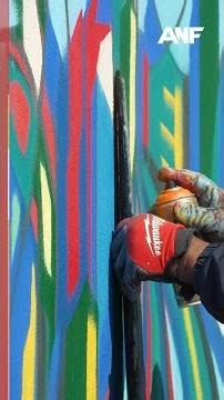 Atlanta artist paints West Midtown's Black history ahead of World Cup