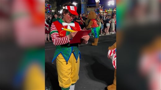 Who is ‘Tally the Elf’ at Disney World? What to know about the viral parade character dominating TikTok