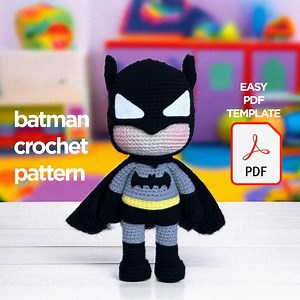 PDF CROCHET PATTERN Masked Superhero Doll / Superhero Amigurumi Crochet Doll Pattern / Amigurumi Superhero / Hero Crochet Pattern Amigurumi - Etsy