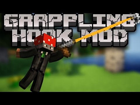 MOD DE GANCHOS 🤯 GRAPPLING HOOK MOD 1.20.1 GUÍA para Minecraft