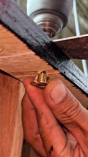 t-nut planting bolt applications process #woodworking #speakerbox #wood #tutorial