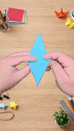 Paper Spinning Top 🌀 | Origami Paper Toy #shorts