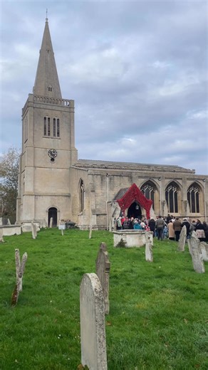 As we approach the two minutes silence at 11am, I would like to share a video of our bells, before our Remembrance Sunday Service, ringing half muffled as a sign of respect for those we have lost through conflict. Our service was attended by many with a full choir, flag bearers, parade and a live bugler playing The Last Post. We are very grateful to those who attended. Please do mark the moment of silence shortly. | Priory Church, Deeping St James
