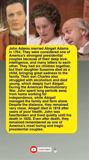 The Dangerous Sad Marriage of John and Abigail Adams #love #loyalty