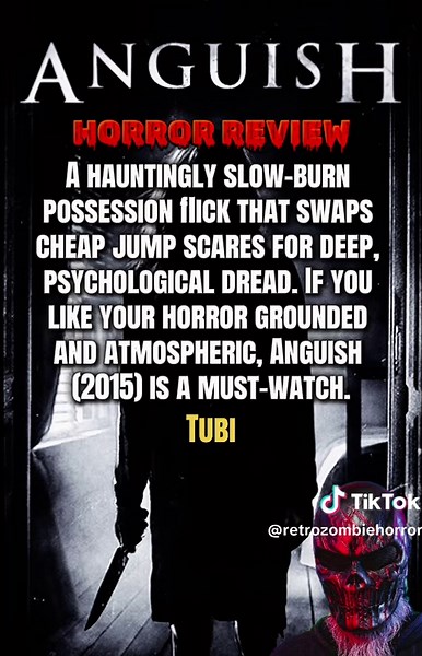 Horror Review: Anguish (2015) A hauntingly slow-burn possession flick that swaps cheap jump scares for deep, psychological dread. If you like your horror grounded and atmospheric, Anguish (2015) is a must-watch. #horror #horrormovies #horrorreviews #horrorfilm