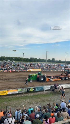 36K views · 324 reactions | Fly over during the Rumble by the Refuge Truck and Tractor Pull! #ProPulling #TractorPull #FlyOver #Airplane - Pro Pulling League | JP Pulling Productions | Facebook